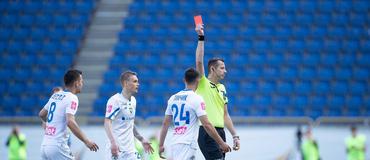 Комітет арбітрів УАФ у матчі «Дніпро-1» — «Динамо» не побачив пенальті на Бражку і назвав правильним вилучення Тимчика