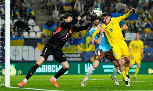 Лига наций-2024/25, плей-офф, первый матч. Украина — Бельгия — 3:1. Обзор матча, статистика