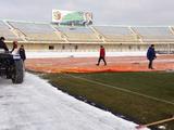 Снег не помешает проведению матча «Ворскла» — «Динамо»