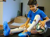 «Ювентус» подписал 10-летнего палестинца (ВИДЕО) 