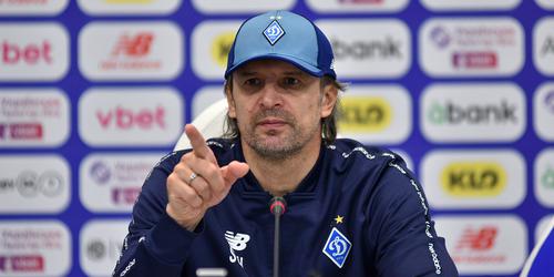 ВИДЕО: Пресс-конференция Александра Шовковского после матча «Динамо» — «Левый Берег»