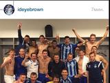 Браун Идейе поздравил «Динамо» с чемпионством 