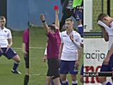Футболист «Хайдука» был удалён с поля за жест в стиле Роналду (ВИДЕО)