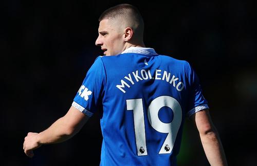 Everton's official statement on Vitaliy Mykolenko's injury