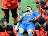 Матеус в финале Лиги Европы получил перелом носа и ушиб головы (ФОТО)