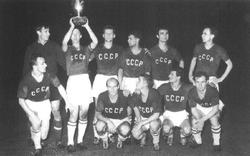 Игроки «Динамо» на чемпионатах Европы. Франция -1960