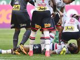Игрок «Сан-Паулу» получил сильный удар по голове от одноклубника (ВИДЕО)