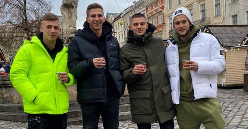 Динамовцы встретили Рождество во Львове
