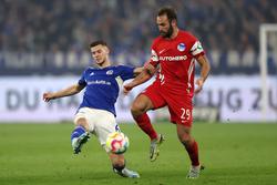 Schalke gegen Hertha - 5-2. Deutsche Meisterschaft, Runde 28. Spielbericht, Statistik
