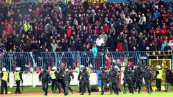 «Спарта» наказана матчем без зрителей за беспорядки на игре со «Слованом»