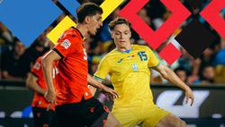 Статистика матча cборная Украины — cборная Албании