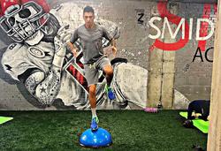 Евгений Хачериди готовится к следующим матчам в спортзале (ВИДЕО)