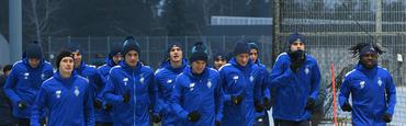 «Динамо» начало подготовку ко второй части сезона и провело первую тренировку на базе