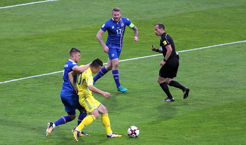 Отбор на ЧМ-2018: Исландия — Украина — 2:0. Обзор матча, статистика