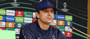 «Омония» — «Динамо» — 2:0. Пресс-конференция. Александр Шовковский: «Ответственность я возьму на себя»