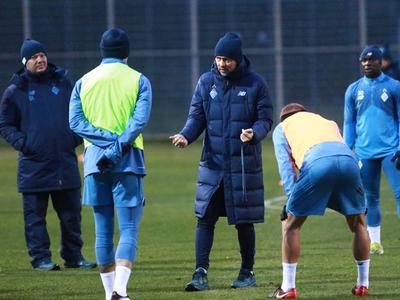 «Динамо» провело первую тренировку под руководством Костюка. С вратарями работал Луценко (ВИДЕО)