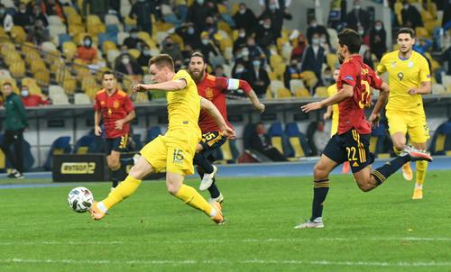 Лига наций, 4-й тур. Украина — Испания — 1:0. Обзор матча, статистика