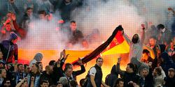 Позиция УЕФА: полотнище, которое подожгли фанаты «Зенита», не является государственным флагом Германии
