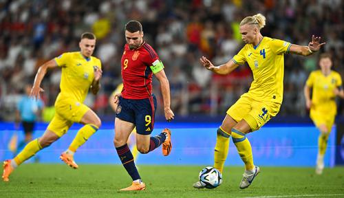 1/2 финала Евро-2023 (U-21). Испания — Украина — 5:1. ВИДЕО голов
