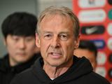 Юрген Клінсманн звільнений з посади головного тренера збірної Південної Кореї