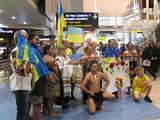 Сборную Украины в Новой Зеландии встретили караваем и хакой (ФОТО)