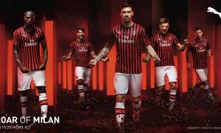 «Милан» представил домашнюю форму на следующий сезон (ФОТО)