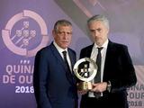 Моуринью получил награду за заслуги перед португальским футболом