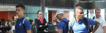 ВИДЕО: «Динамо» отправилось в Брюгге. Репортаж из аэропорта «Борисполь»