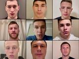 Футболисты сборной Украины записали открытое видеообращение (ВИДЕО)