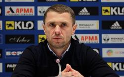 ВИДЕО: Пресс-конференция Сергея Реброва после матча со «Сталью»