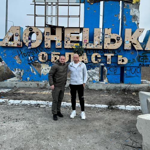 Алиев показал ФОТО с Ракицким на Донетчине