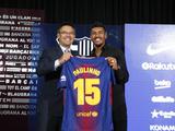 «Барселона» официально представила Паулиньо (ФОТО)