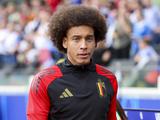 In the opponent's camp. Belgium midfielder Witsel will miss the match with Ukraine