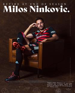 "Western Sydney hat den Abgang von Milos Ninkovic bekannt gegeben.