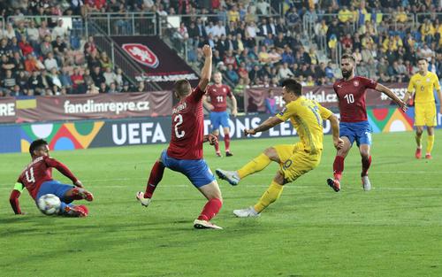 Лига наций, 1-й тур. Чехия — Украина — 1:2. Обзор матча, статистика