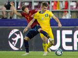 Статистика матча Испания U-21 — Украина U-21: команда Ротаня превзошла Испанию во владении мячом в первом тайме