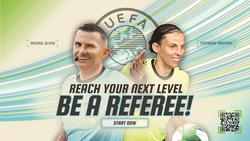 УЕФА запустил новую кампанию «Будь арбитром!»