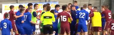 Матч «Динамо U-17» — «Торино U-17» завершился массовой дракой футболистов (ВИДЕО)
