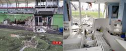 Рашисты уничтожили еще один украинский стадион (ФОТО)