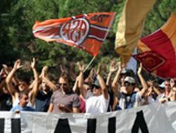 Фанаты «Ромы» провели очередную акцию протеста