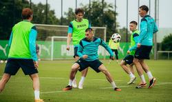 Dovbyk was the penultimate to join the Ukrainian national team at the training camp in Germany
