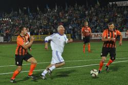 Ветераны «Динамо» и «Шахтера» сыграли на празднике футбола в Краматорске