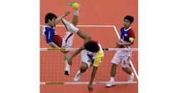 Тайский футболо-волейбол ногами, то ли цирк, то ли спорт, то ли балет (фото, видео)