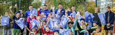 Динамовцы посетили детский дом на Троещине (ФОТО)