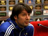 Александр Шовковский: «Пока мы еще не готовимся к матчу с «Генгамом»