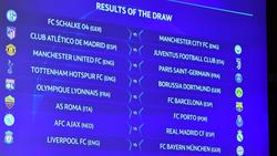 УЕФА опубликовал календарь матчей 1/8 финала Лиги чемпионов