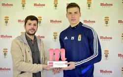 Андрей Лунин получил приз лучшему игроку «Овьедо» в январе