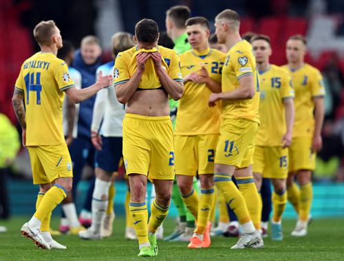 Статистика матча Англия — Украина