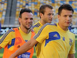 ФОТОрепортаж: открытая тренировка сборной Украины (28 фото)