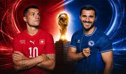 Швейцария-Босния и Герцеговина Чемпионат мира Гр.В - 2  тур. Онлайн репортаж.